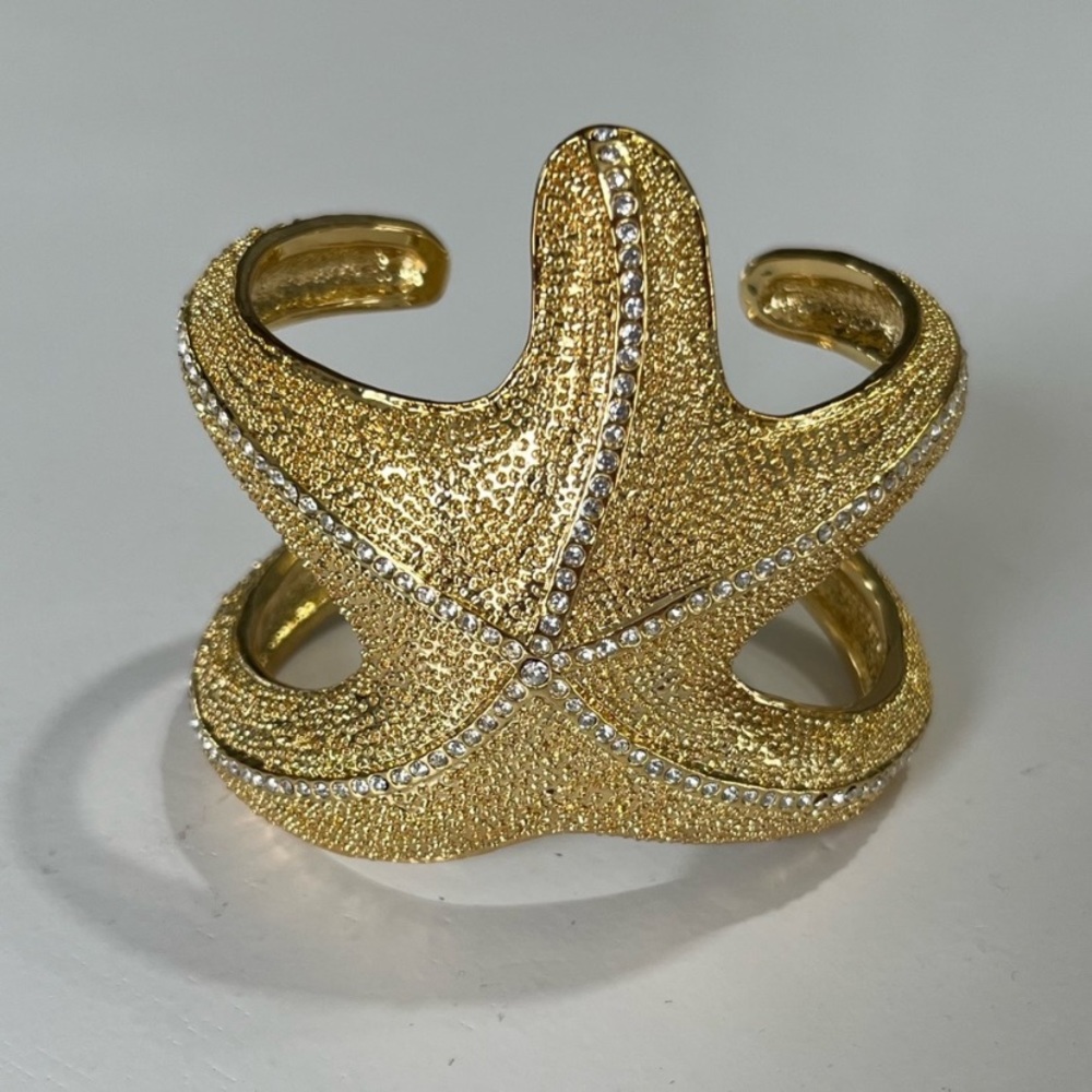 Lily Pulitzer Gold Star Cuff Bracelet